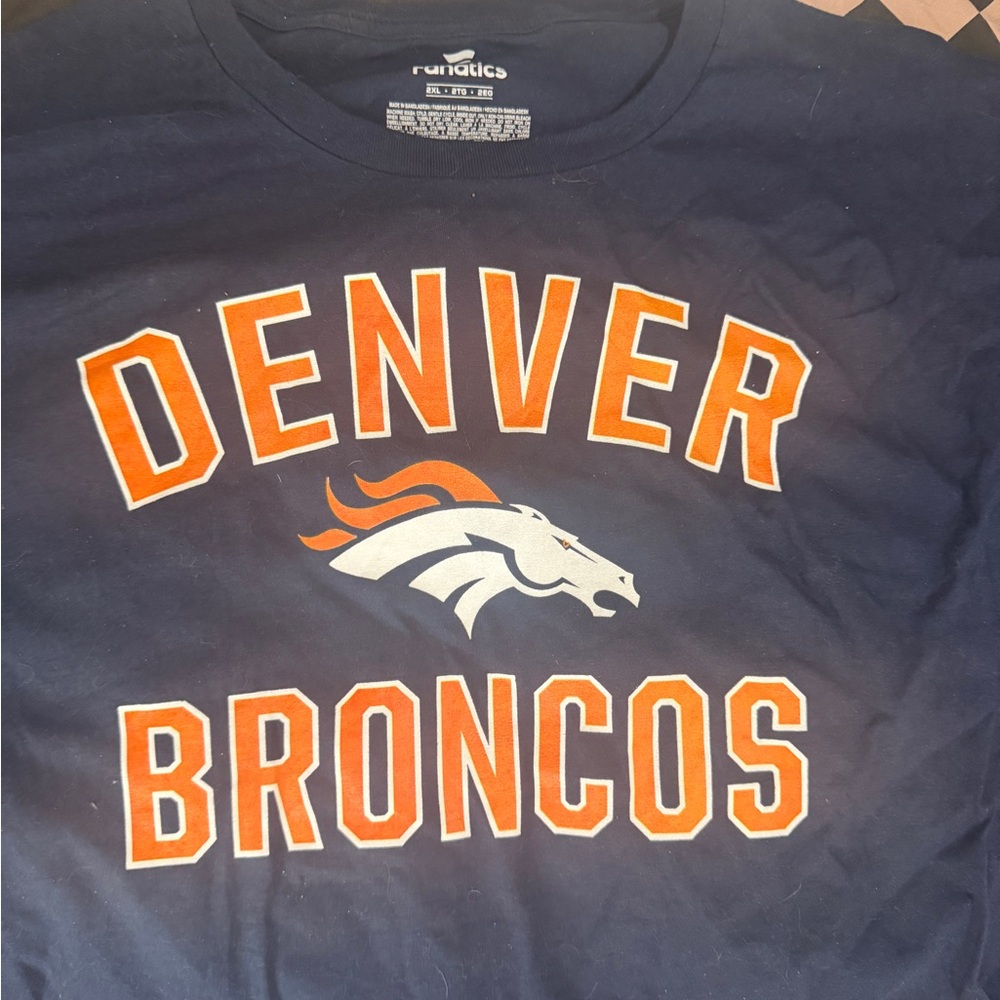 Fanatics Denver Broncos Kids Navy Tee